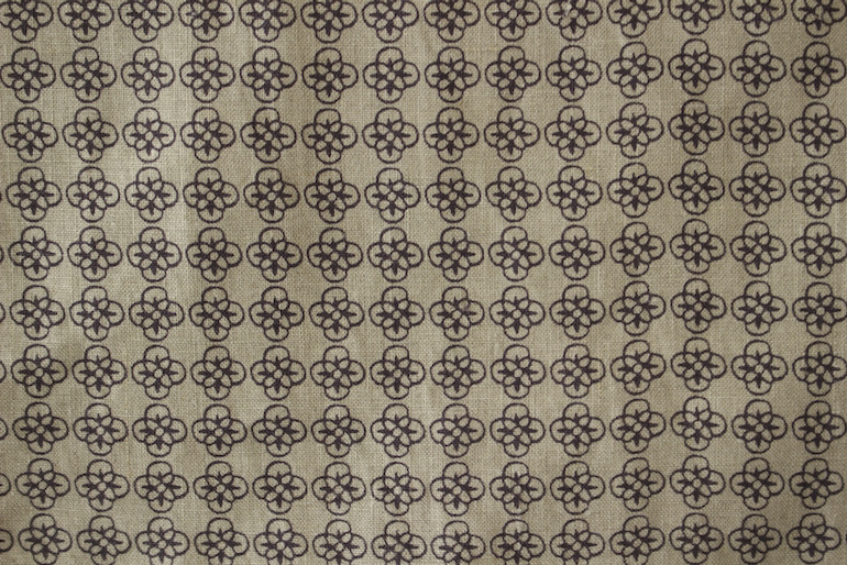 LINNETリネンプリント<br />
          ルールーFlax×マルベリー